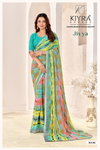 Jivya By Kiyra Georgette Printed Wholesale Daily Wear Saree Suppliers In Mumbai
